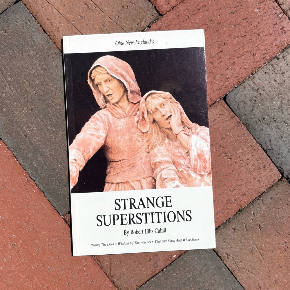 1990 Olde New England's Strange Superstitions Witches Black Magic Salem MA Devil